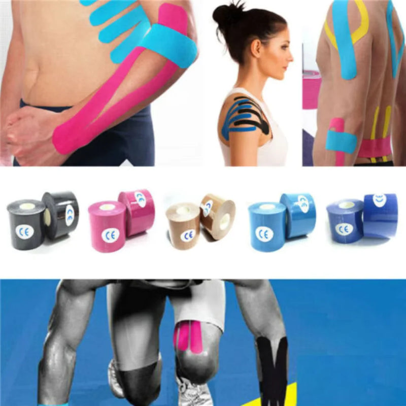 Kinesio Tape Muscular: Bandagem Funcional Adesiva para Performance e Recuperação