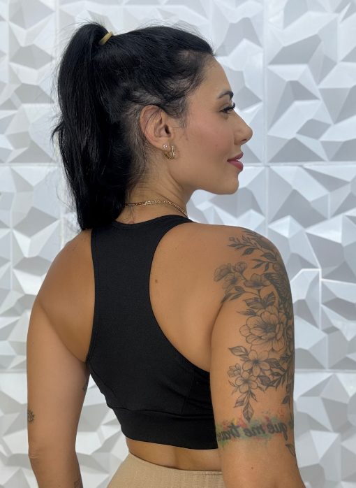 Top Sustentação Nadador Moda Fitness