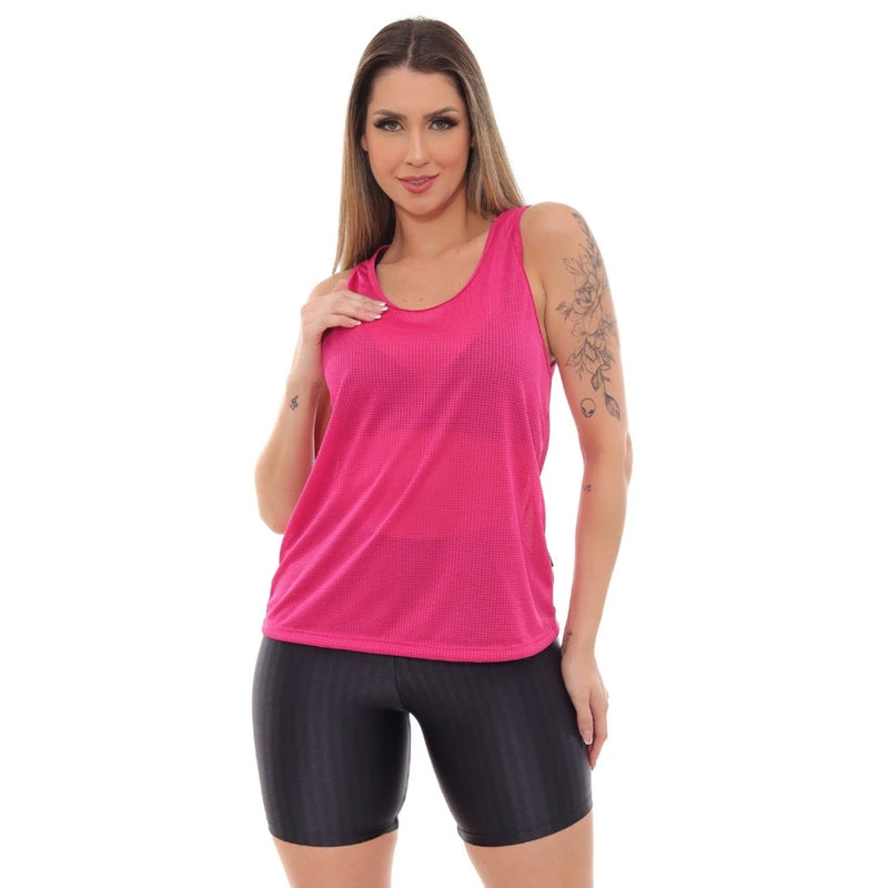 Regata Dry Fit Slim Feminina Fitness