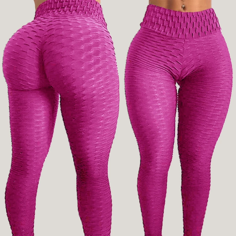 Calça Legging Suplex 3D Bolha Empina Bumbum Cós Alto Academia