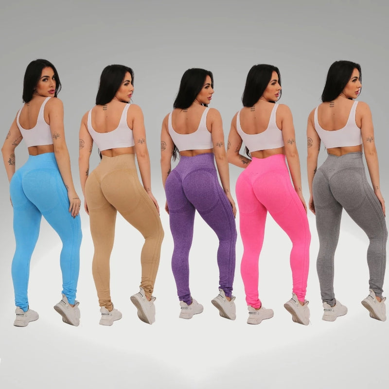 CALÇA LEGGING LEVANTA BUMBUM DE CINTURA ALTA